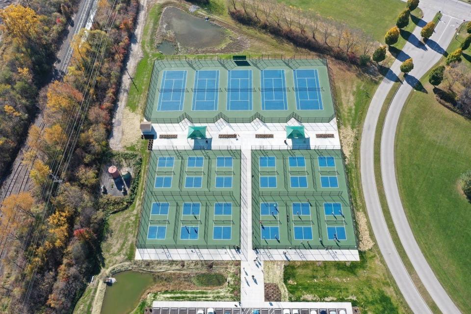 Those wishing to contribute to the costs of installing lighting at the Barlow Farm Park tennis and pickleball courts have several options from purchasing a brick to being included on a donor wall.