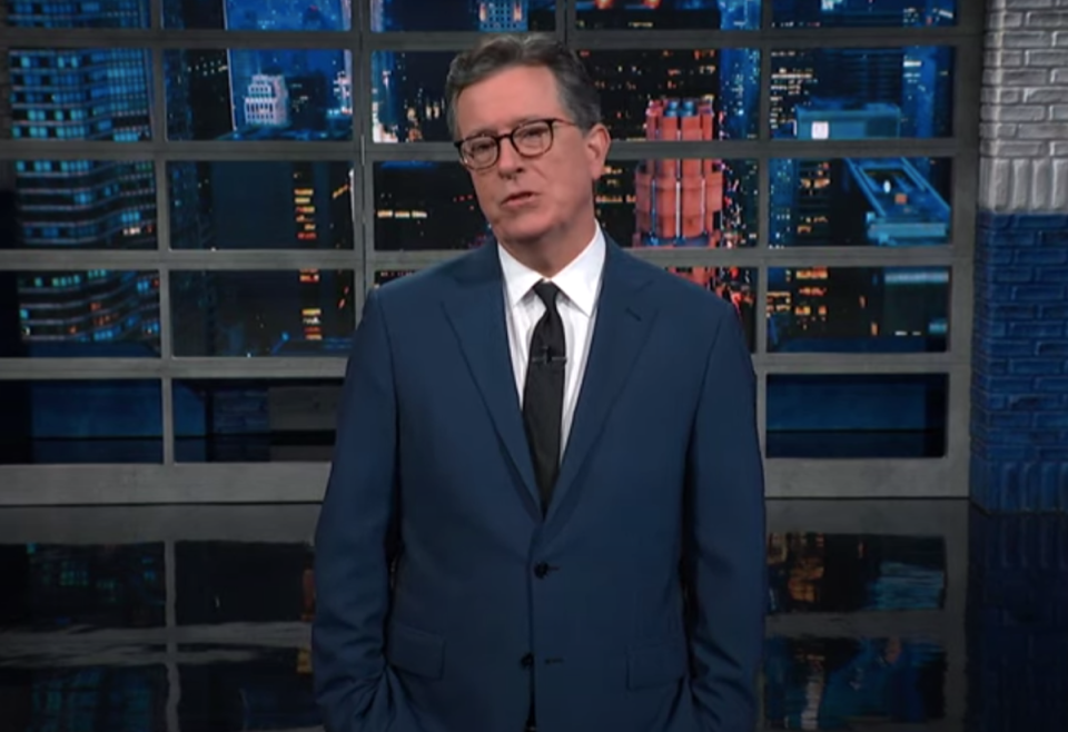 Stephen Colbert mocks Fox News (CBS)