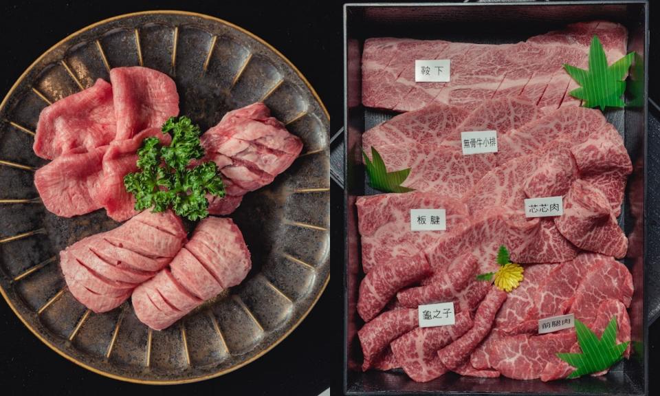 日本和牛燒肉禮盒（中）NT5,800、日本和牛燒肉禮盒（大）NT10,800