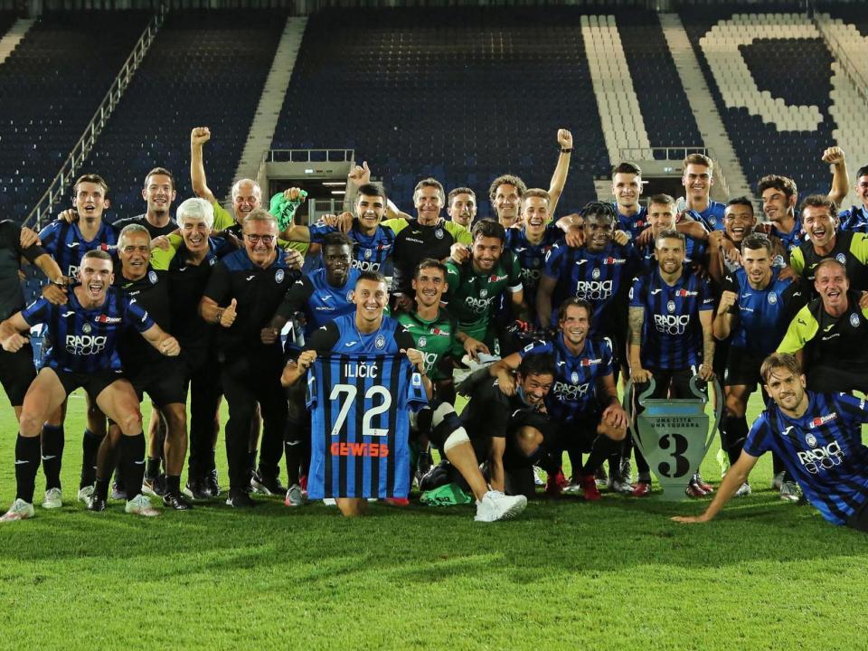 Atalanta have enjoyed a remarkable rise: EPA