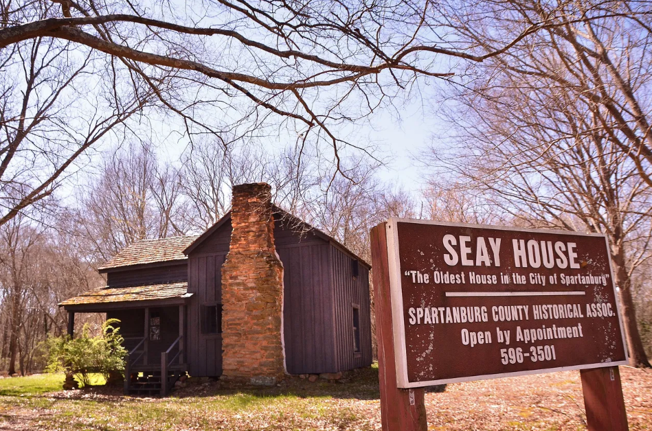 The Seay House is one of the oldest in the city of Spartanburg. This file photo was taken in 2019.