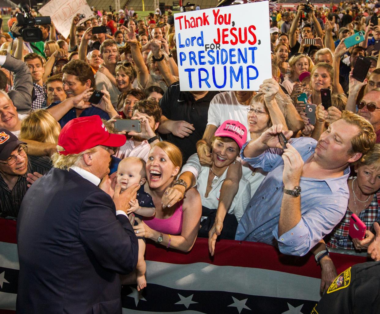 Is the secret Trump voter a real phenomena this time around?  (Getty Images)