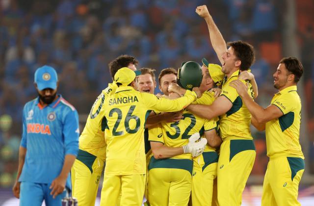 India vs Australia LIVE: Cricket World Cup final reaction after Travis Head  century leads Aussies to victory - Yahoo Sports