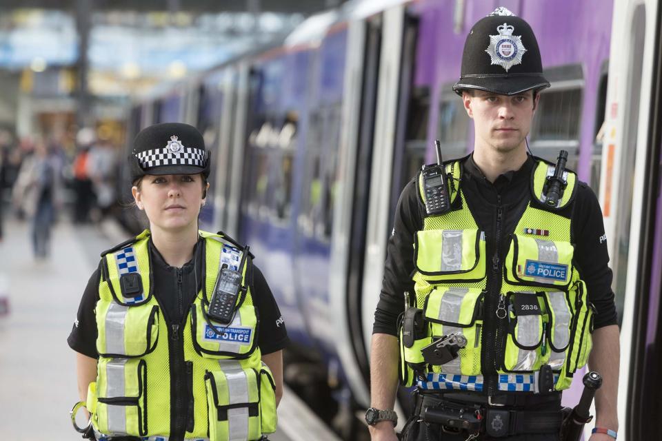 <em>Crime – BTP figures show that 19 crimes were recorded per million passenger journeys (Picture: BTP)</em>