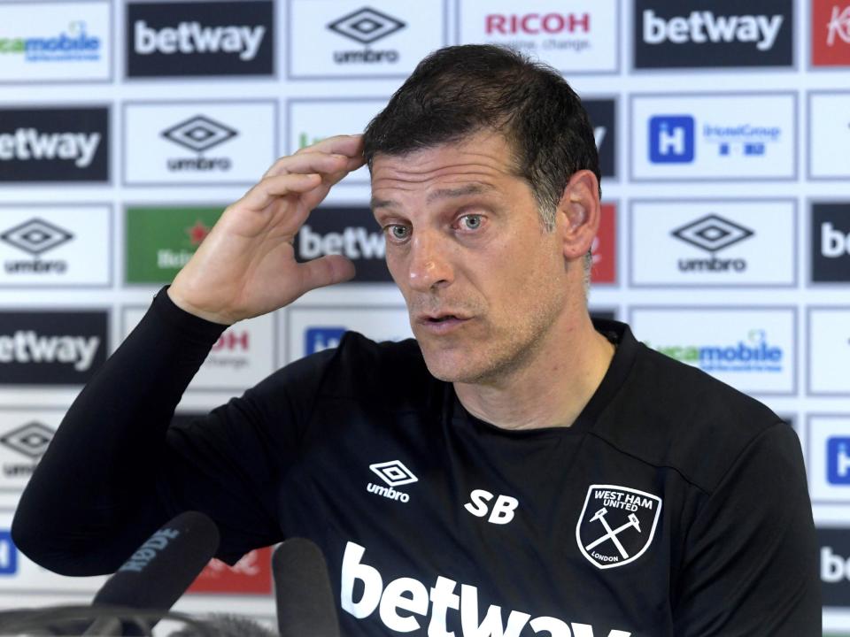 West Ham turned down Renato Sanches and Grzegorz Krychowiak because Slaven Bilic is ‘happy with his squad’