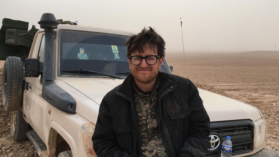 A shot of Belden during his time in Syria. (Photo: )