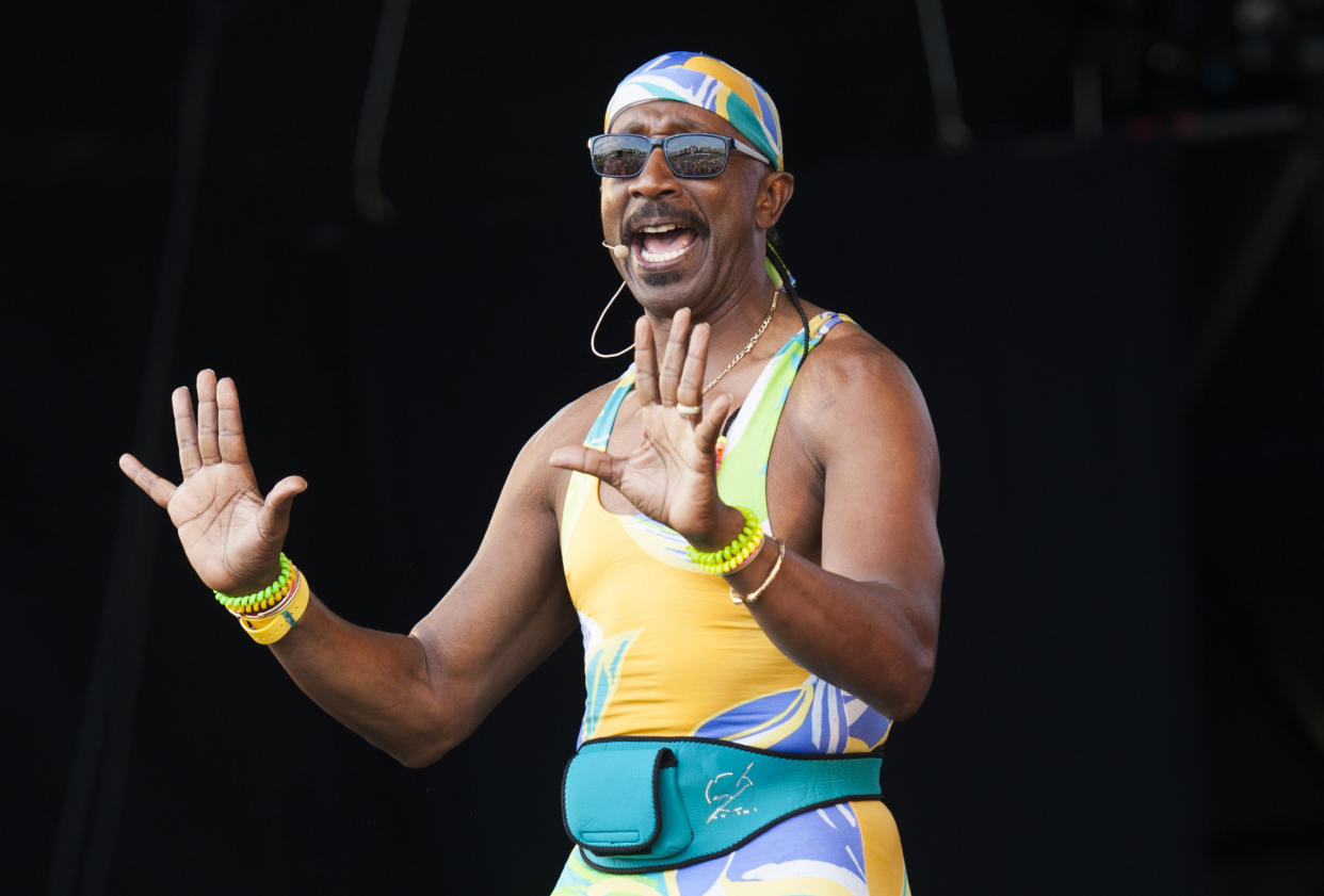 Embargoed to 0001 Monday May 04 File photo dated 23/5/2015 of Mr Motivator, who will join Linda Lusardi for a week-long workout to raise money for older people during the coronavirus pandemic.
