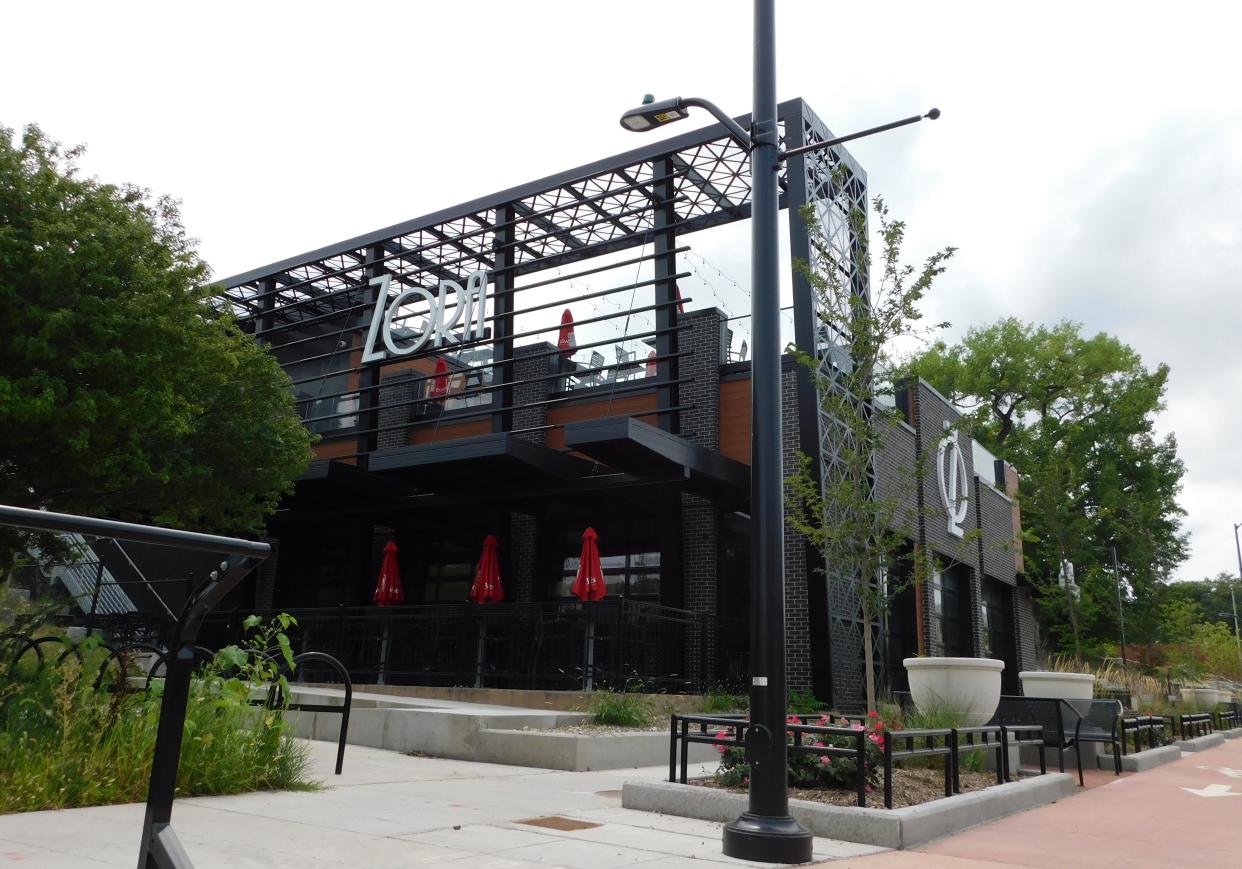 Zora Bar and Rooftop is shown on Ingersoll Avenue on Tuesday, Aug. 1, 2023.