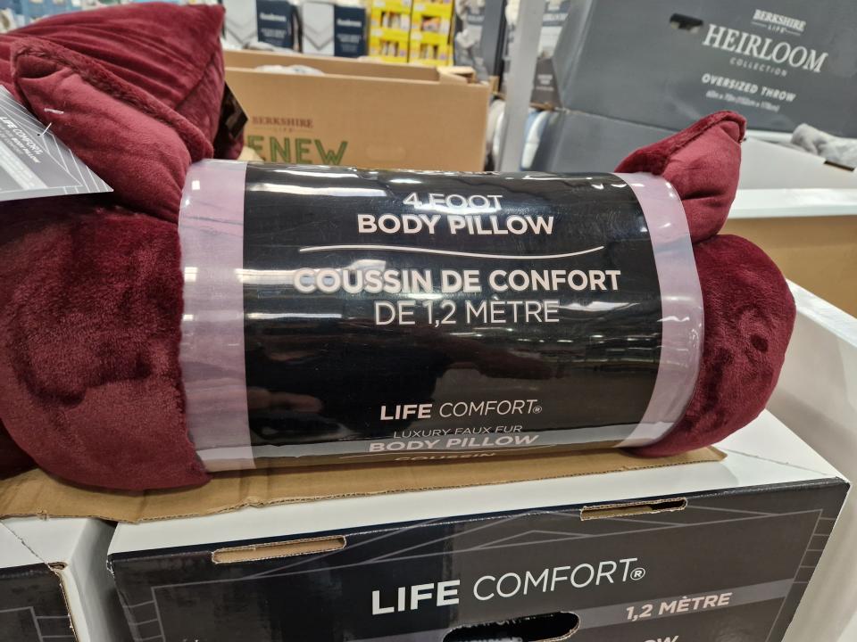 Body pillow at Costco
