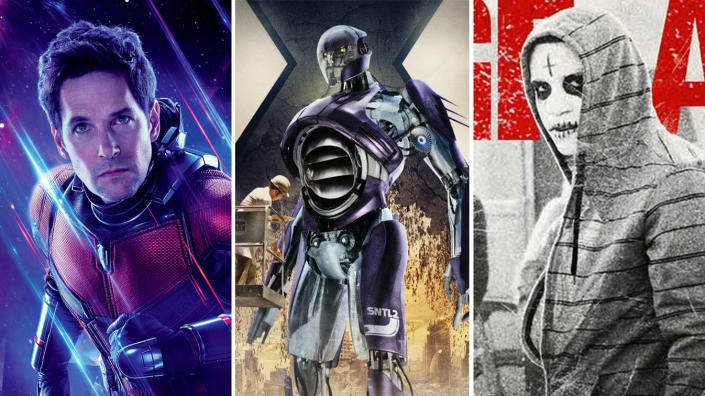 Avengers: Endgame, X-Men, and The Purge have all had scenes set in 2023.  (Disney/20th Century Fox/Universal)