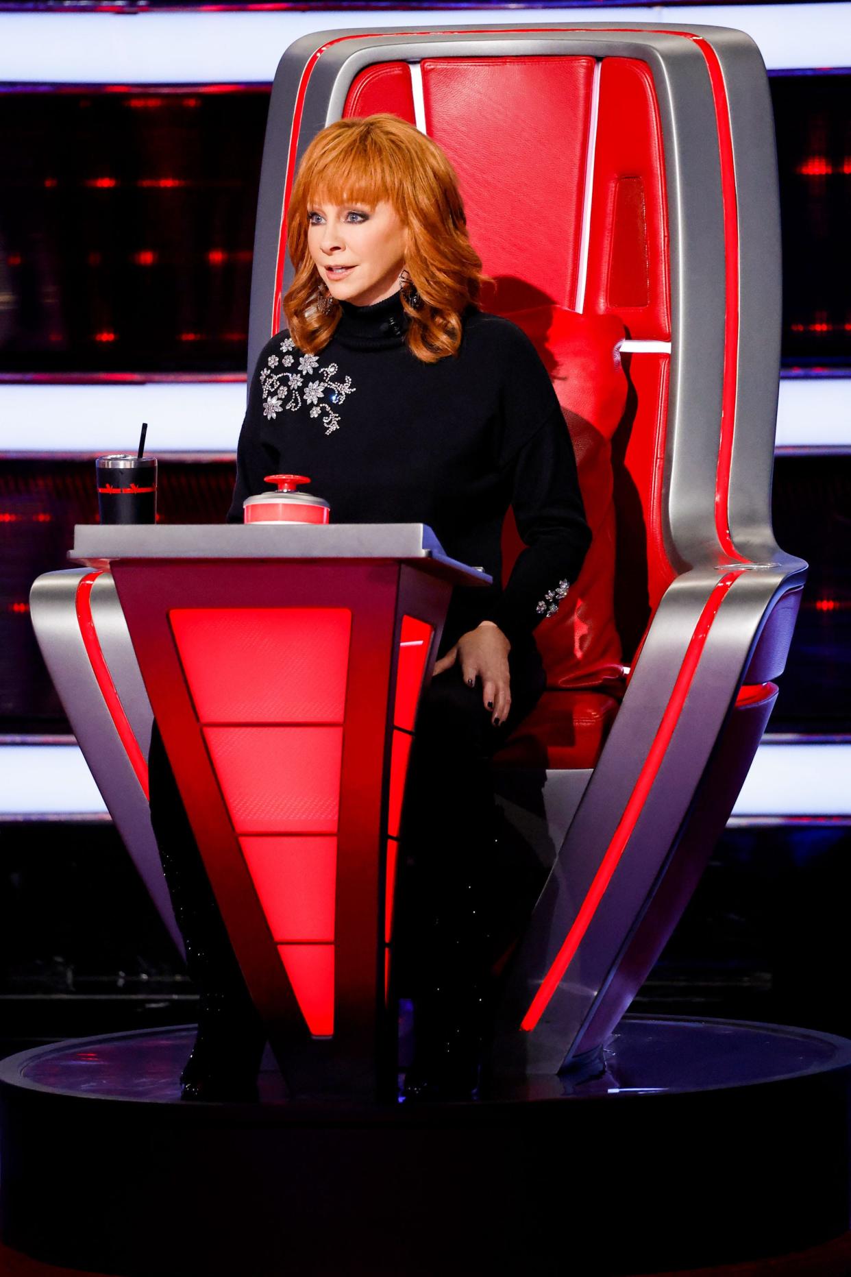 Reba McEntire in the Battles round on "The Voice" Season 24.