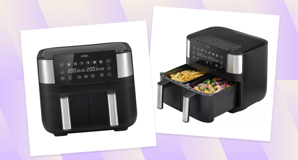 You won't want to miss this amazing air fryer deal. (LOGIK / Yahoo Life UK)