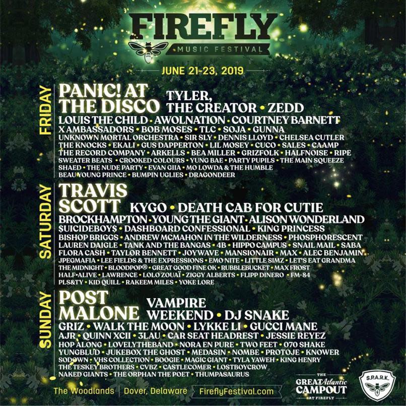 Firefly Music Festival 2019