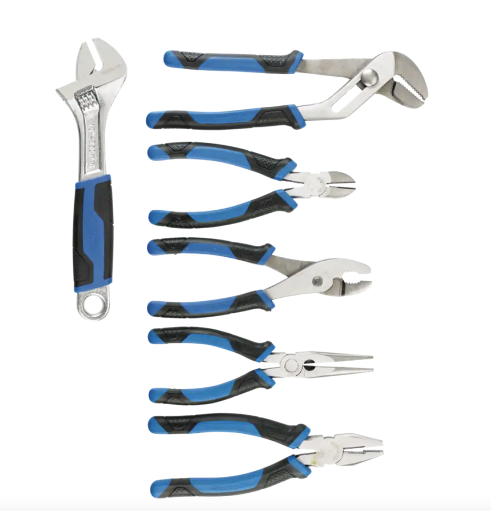 Mastercraft Wrench & Pliers Set, 6-pc (Photo via Canadian Tire)