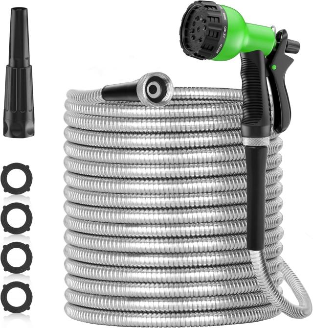 Ditch the Rubber and Try These Durable Metal Garden Hoses Instead