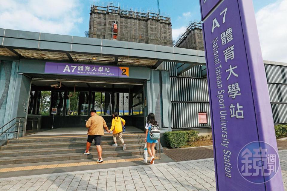 相較於尚未有交通建設的重劃區，A7的優勢在於捷運已經到位，半小時內可至台北市區。