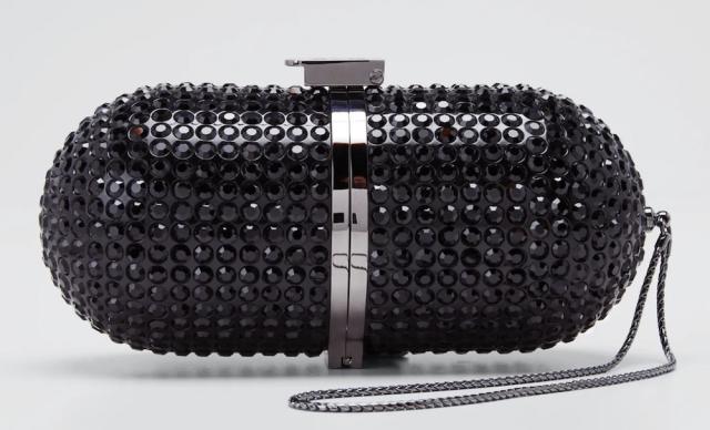 Marzook Brass and Crystal Pill Bag - Fashion