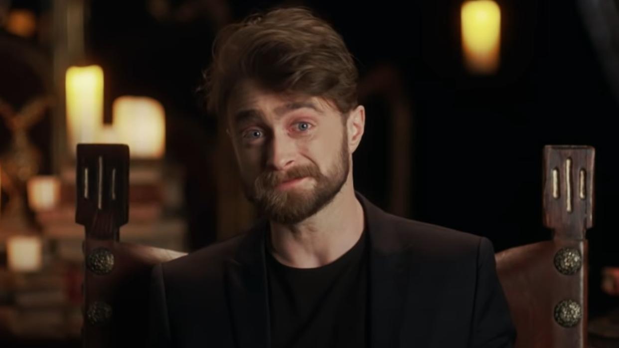  Daniel Radcliffe on the Harry Potter 20th anniversary: Return to Hogwarts. 