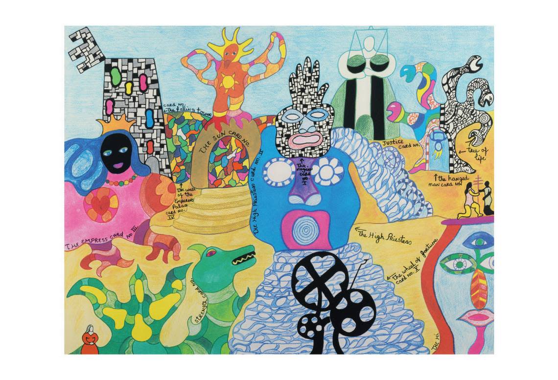 “Tarot Garden” by Niki de Saint Phalle will be part of her exhibition “Rebellion and Joy” running April 27-July 21 at the Nelson-Atkins Museum of Art.