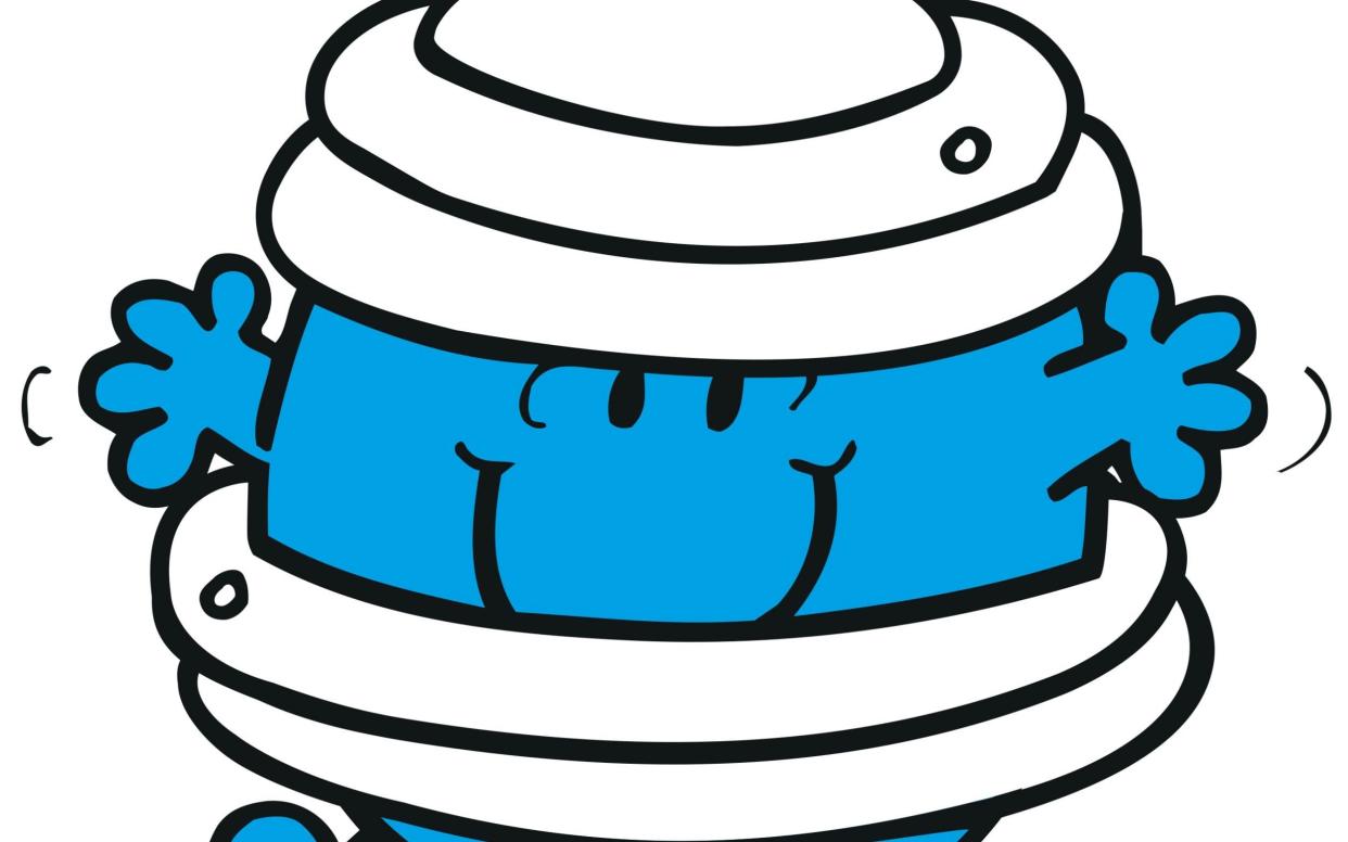 One of the illustrations created by Mr Men and Little Miss based on an idea to help Mr Bump avoid accidents - Littleinventors.org