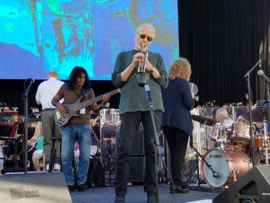 Herb Alpert and Lani Hall performing in New York.