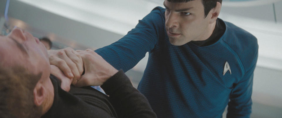 Star Trek Production Photos 2009 Paramount Pictures Zachary Quinto