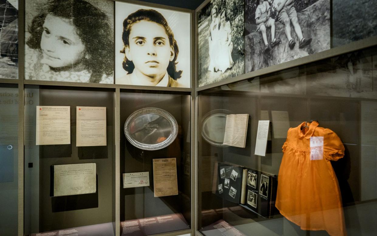 The National Holocaust Museum in Amsterdam contains clothes other keepsakes taken from Jews