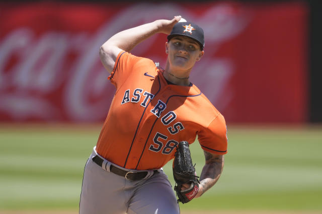 Mauricio Dubón's homer in the ninth inning lifts Astros past A's 3-2