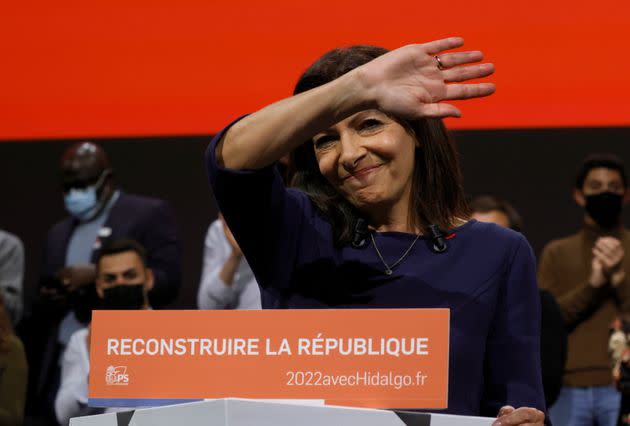 Anne Hidalgo, photographiée à Lille le 23 octobre.  (Photo: Pascal Rossignol via Reuters)