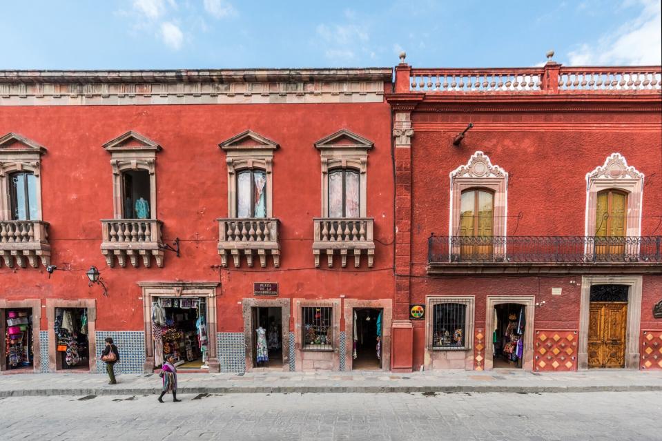 Streets of San Miguel de Allende, Mexico