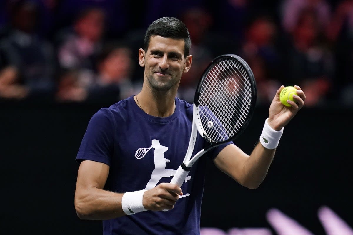 Novak Djokovic is chasing his 10th Australian Open singles title (John Walton/PA) (PA Wire)