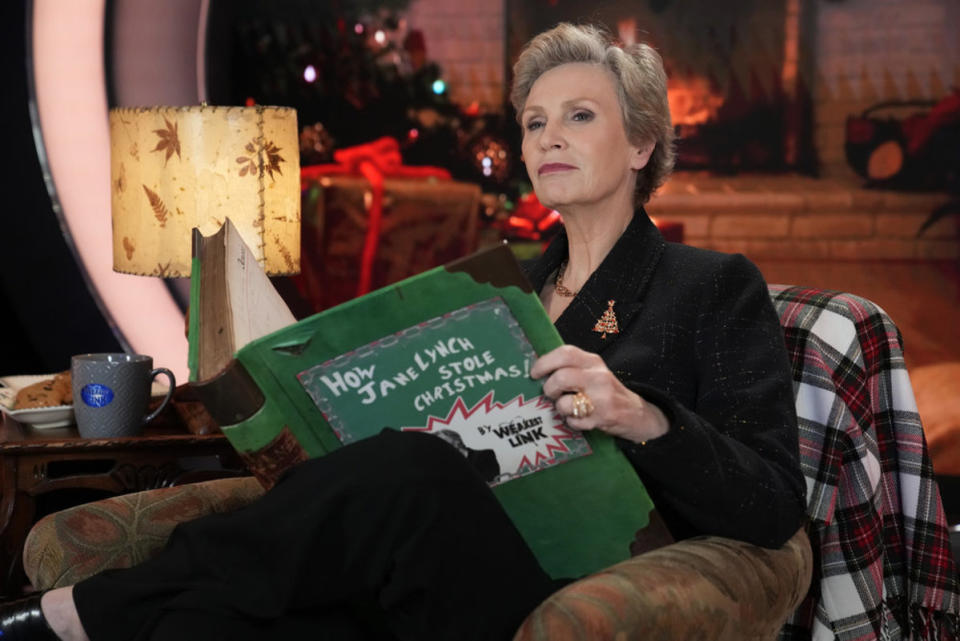 How Jane Lynch Stole Christmas<p>Casey Durkin/NBC</p>