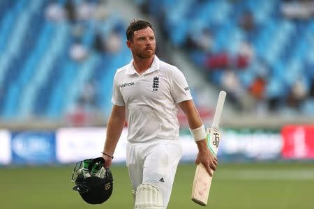 Cricket - Pakistan v England - Second Test - Dubai International Stadium, United Arab Emirates - 25/10/15 England's Ian Bell after being dismissed Action Images via Reuters / Jason O'Brien Livepic