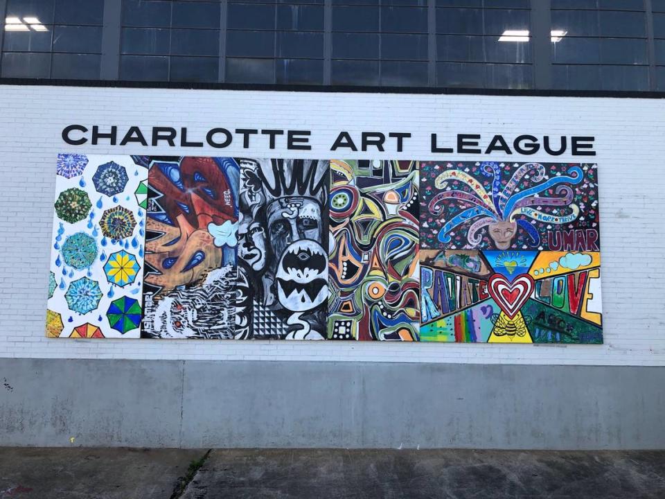 Charlotte Art League, which moved to its Raleigh Street space from East Sugar Creek Road (shown) is facing eviction from its NoDa home, former board members said.