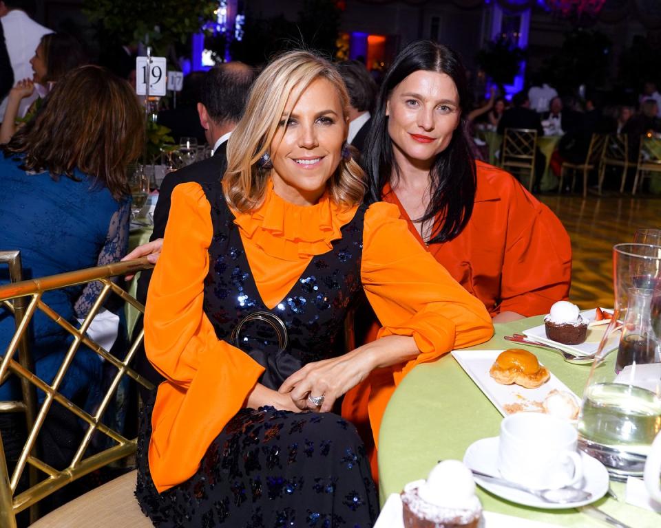 Tory Burch and Tabitha Simmons