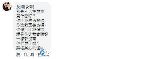 沈嶸爆氣怒嗆，直說「選擇錯誤會付出很大代價」。（圖／翻攝自臉書）