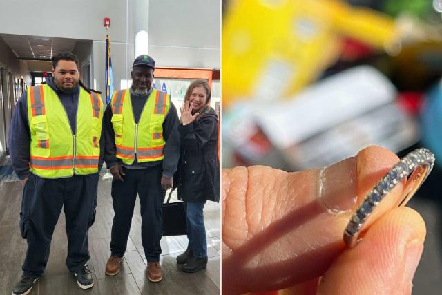 Woman's Lost Wedding Ring Found at a South Carolina Recycling Center:  'Needle in a Haystack