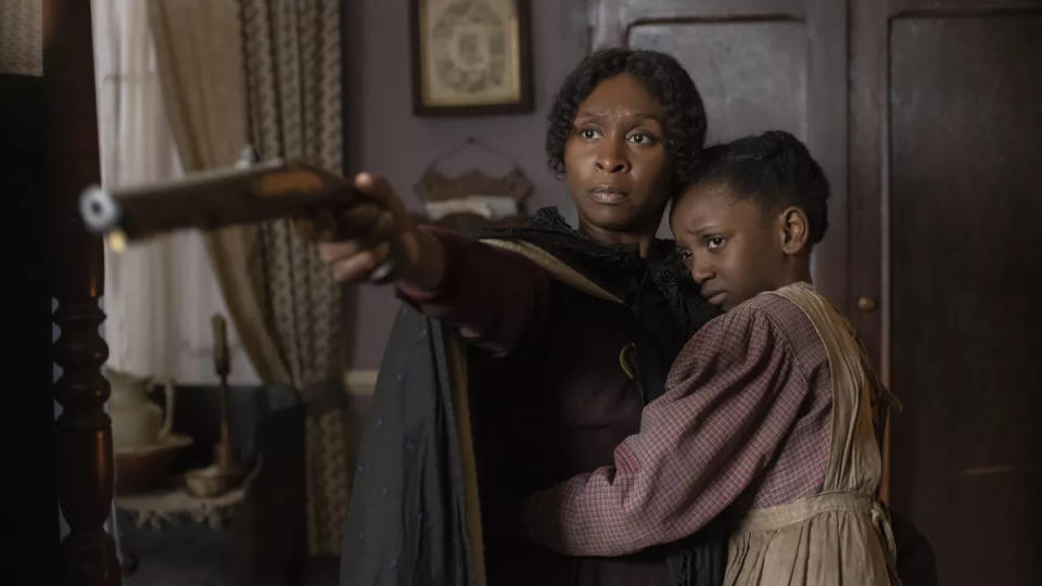 Cynthia Erivo as abolitionist Harriet Tubman in historical drama 'Harriet'. (Credit: Focus Features)