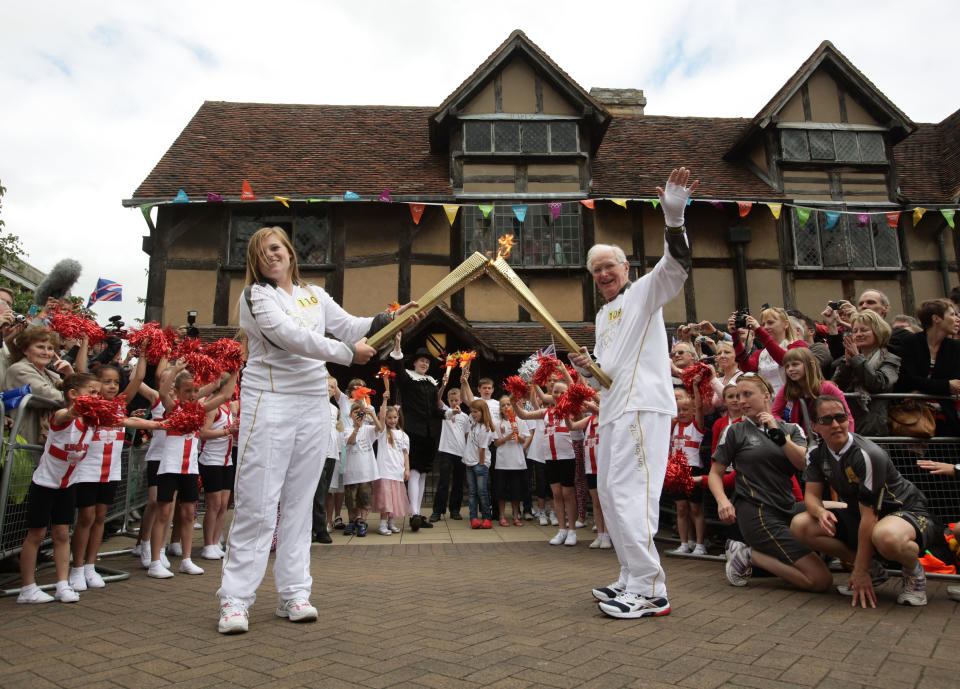 Day 44 - The Olympic Torch Continues Its Journey Around The UK