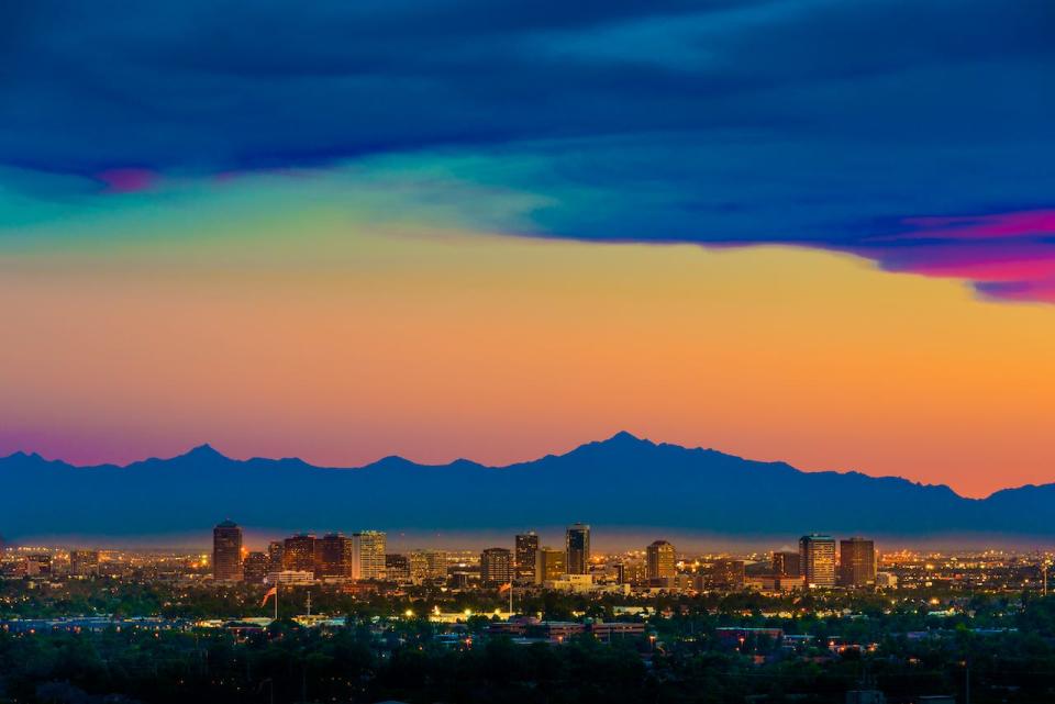 Arizona sunset.