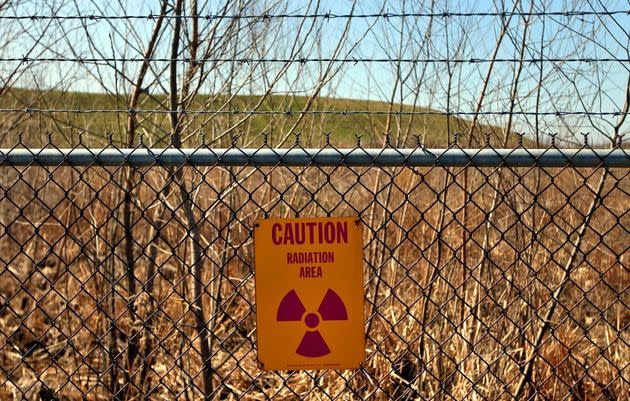 Exterior shot showing a section of the West Lake landfill Tuesday March 13, 2012, in Bridgeton, Missouri.