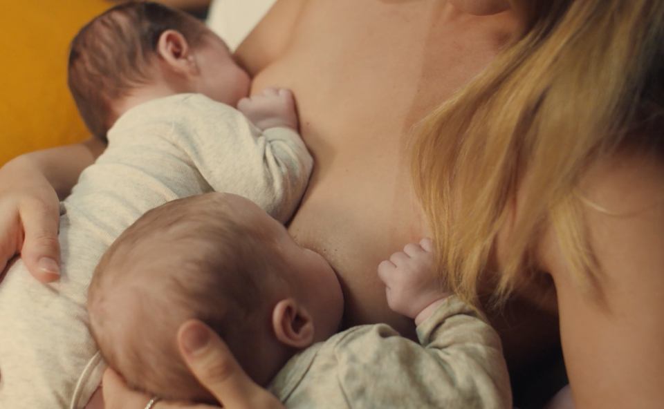 Tommee Tippee breastfeeding ad