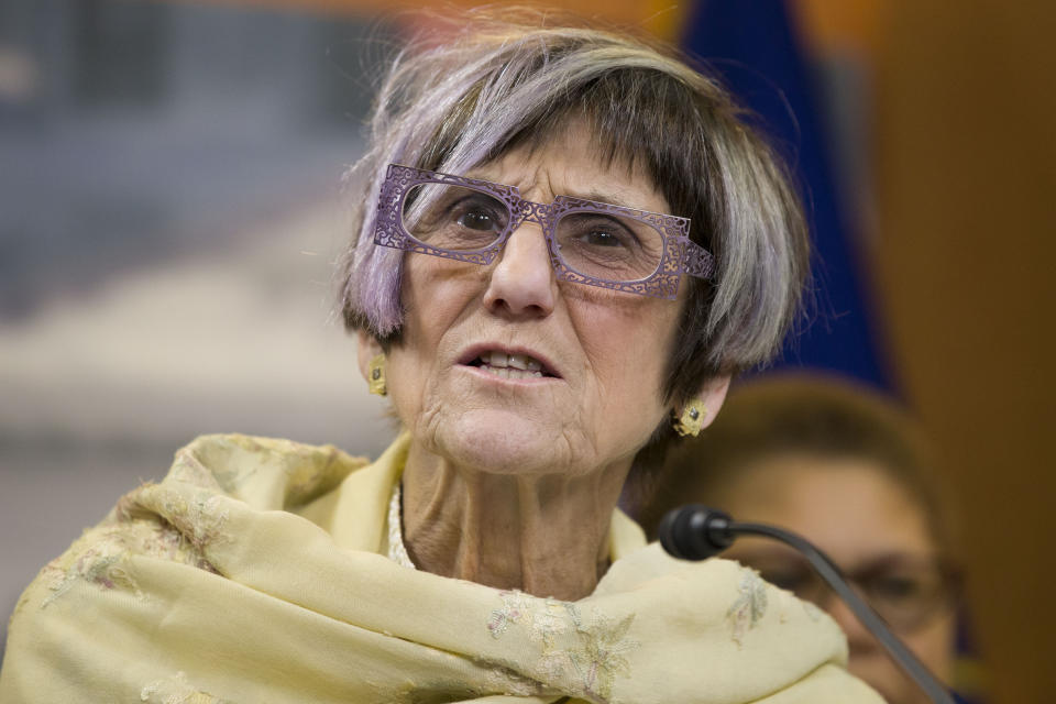 Rep. Rosa DeLauro (D-Conn.) wants to create a government-run program open to everybody&nbsp;while allowing employers to keep offering benefits if they choose. (Photo: Alex Brandon/ASSOCIATED PRESS)