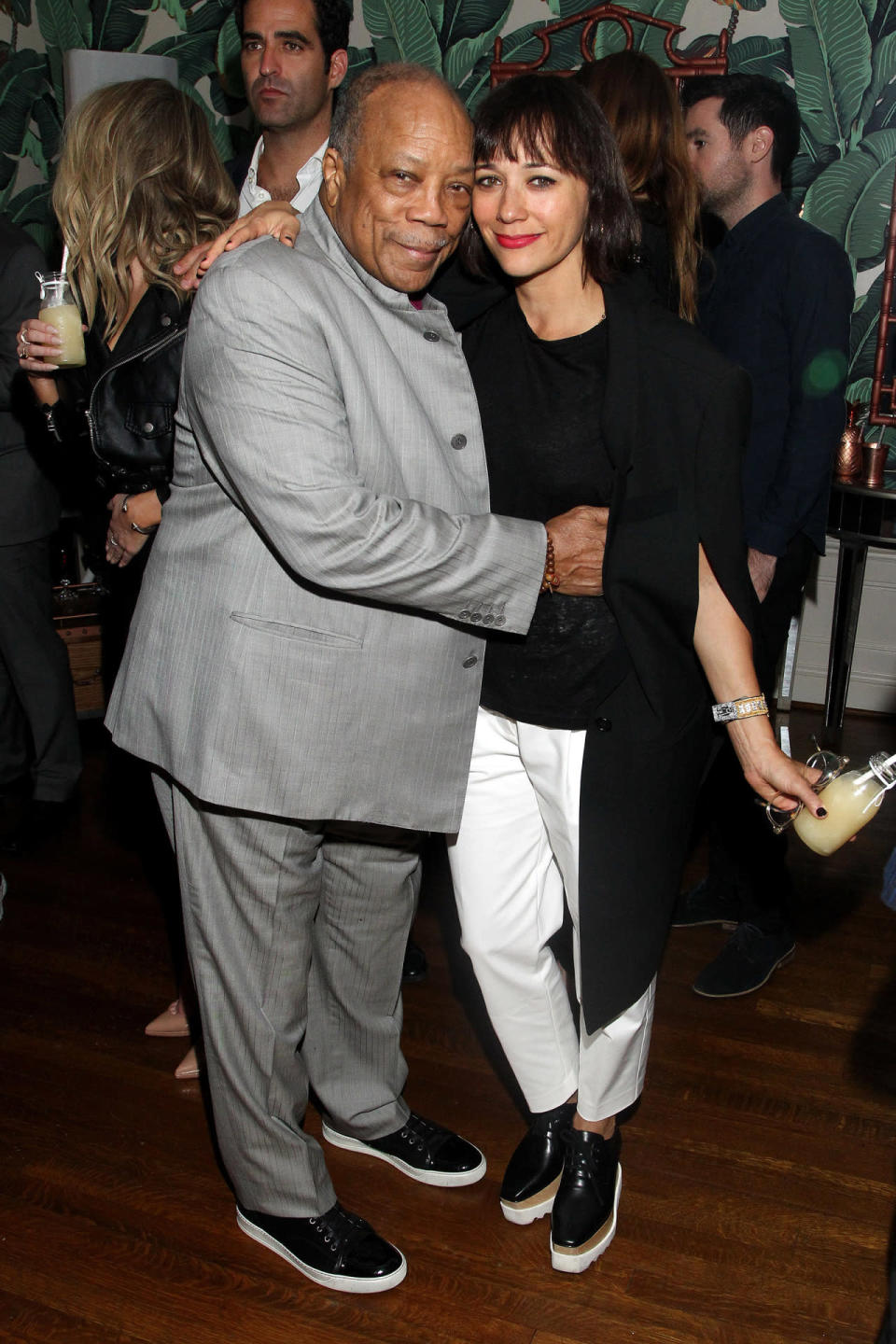 Quincy and Rashida Jones attended Mark Ronson’s Grammy afterparty