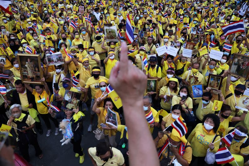 Event to support the monarchy in Bangkok