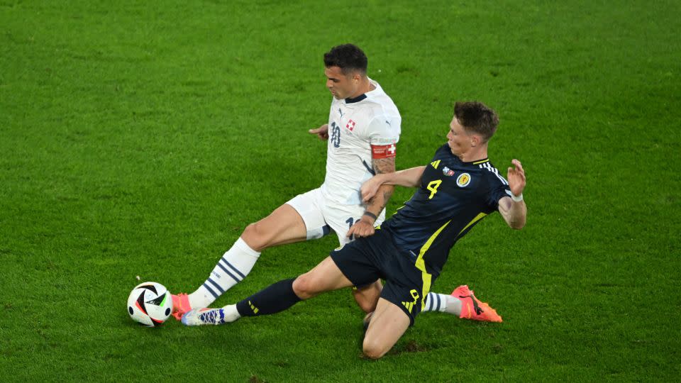 Both teams had chances to win the Group A match on Wednesday. - Alexander Scheuber/UEFA/Getty Images