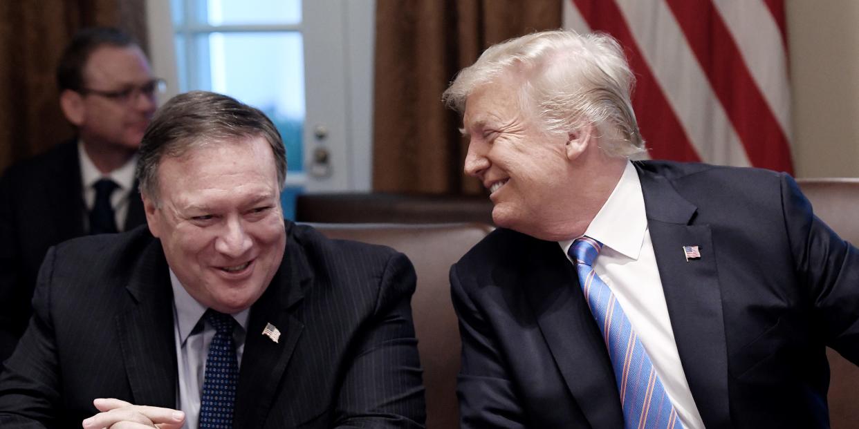 Mike Pompeo Donald Trump