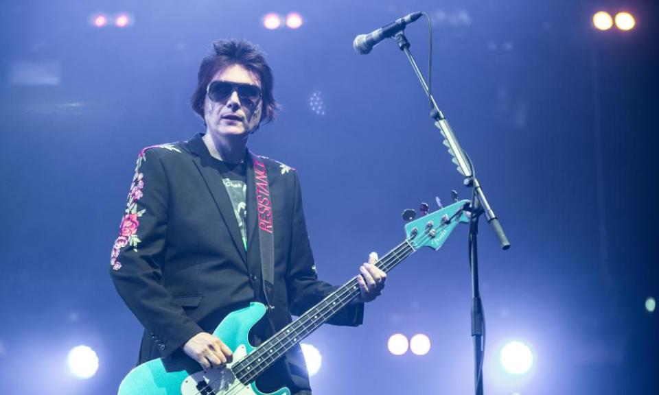 Gangly and mouthy ... Nicky Wire.