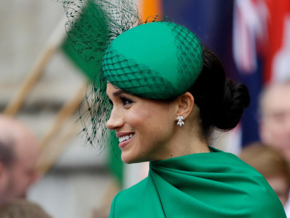 <p>Meghan wasn’t quiet. She is an American. She hasn’t been raised with the reverence towards the royal family us Brits have  </p> (AP)