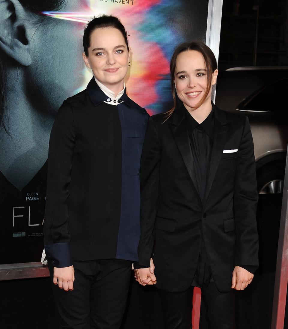 Ellen Page, 32, and Emma Portner, 24